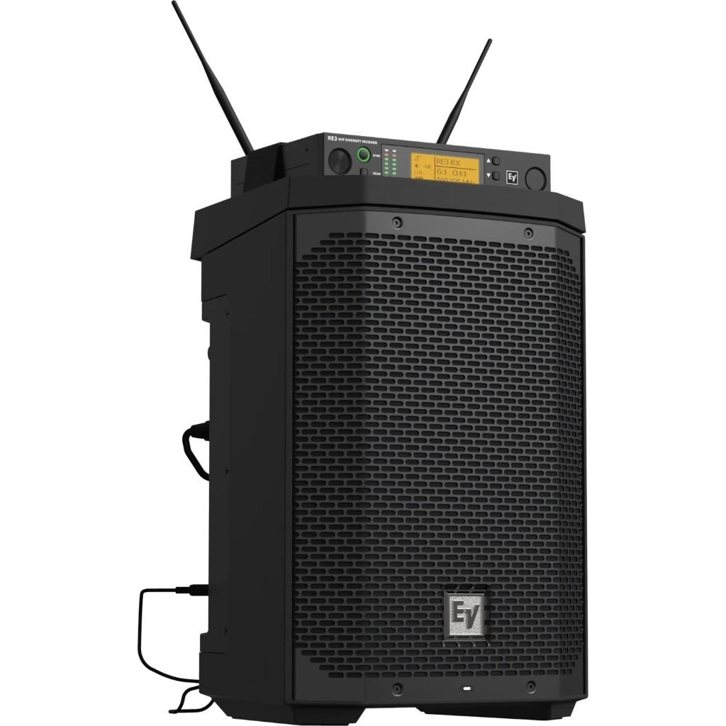 Batteridriven högtalare och trådlös mikrofon
